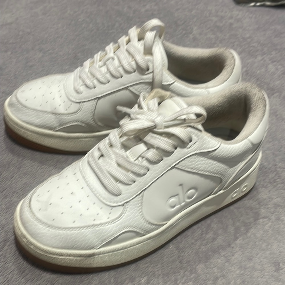 Alo Classic White Sneakers